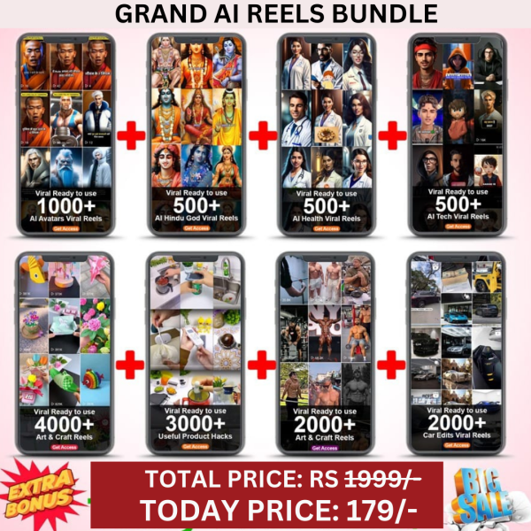 10,000 AI Reels