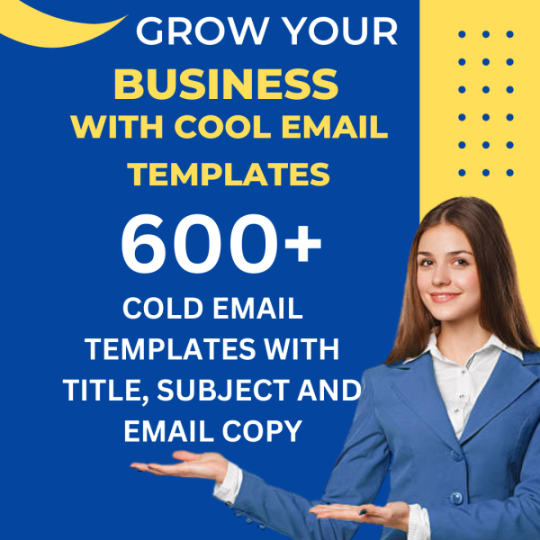 600+ Cold Email Templates